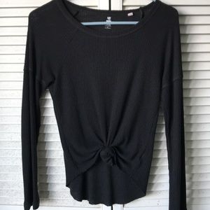 PacSun Black Ribbed Sweater